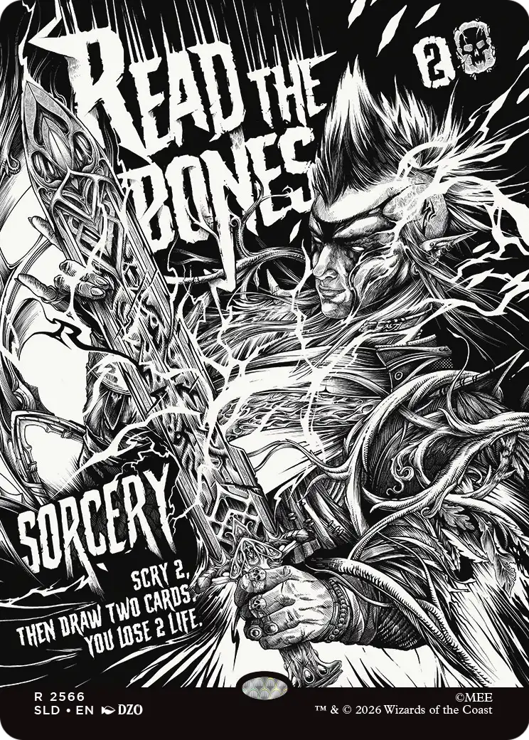 Read the Bones (2566) [Secret Lair Drop Series] | Multizone: Comics And Games
