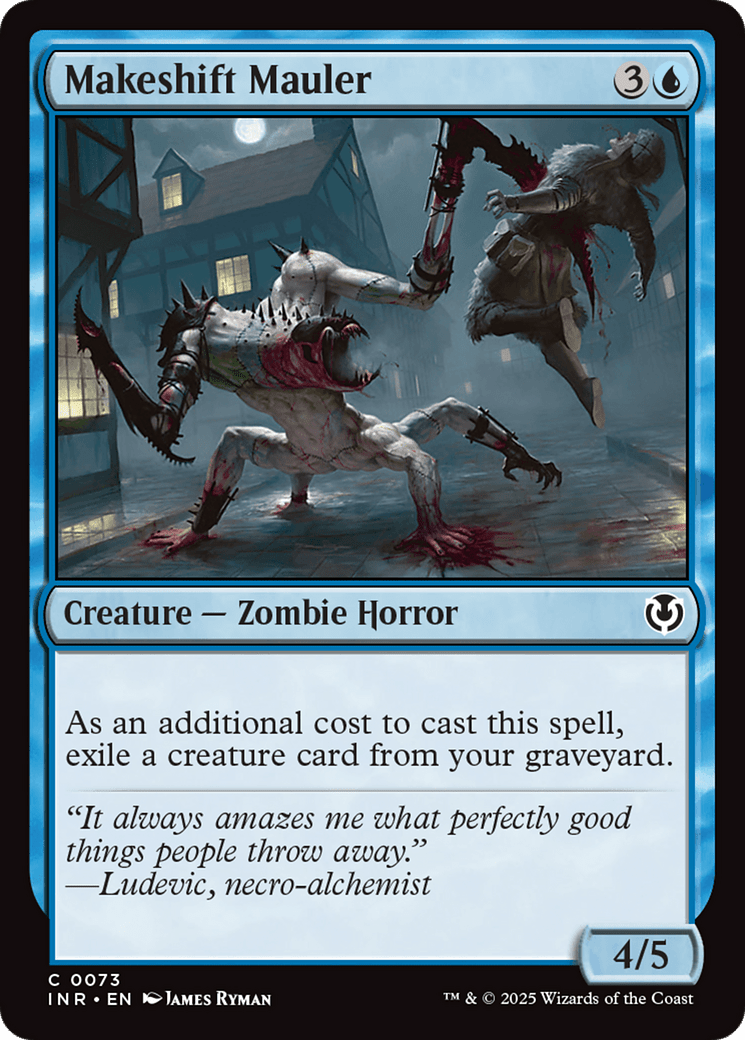 Makeshift Mauler [Innistrad Remastered] MTG Single Magic: The Gathering  | Multizone: Comics And Games