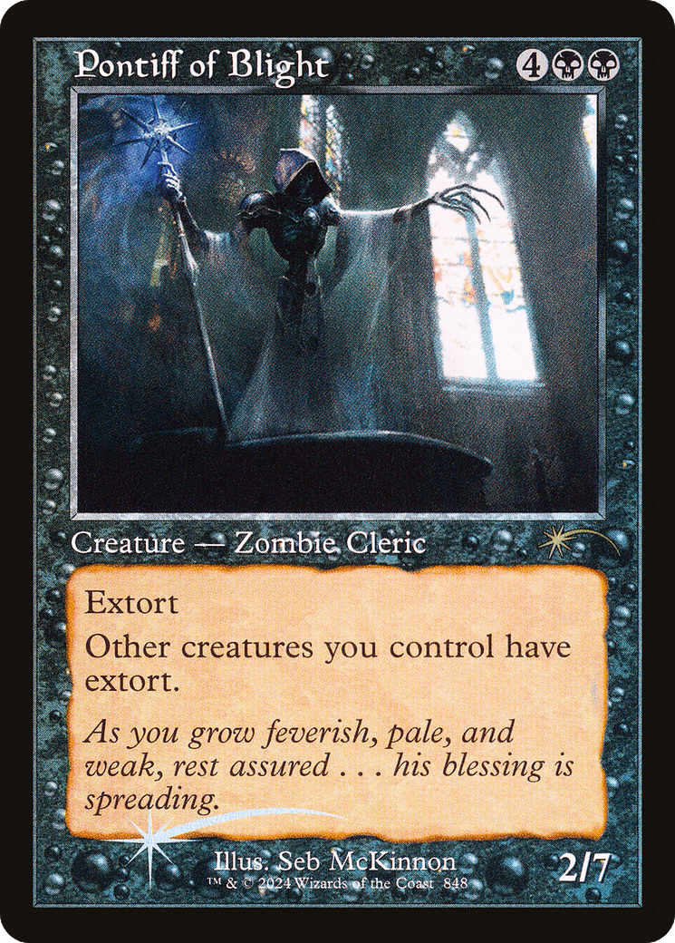 Pontiff of Blight (Retro Frame) [Secret Lair Drop Series] MTG Single Magic: The Gathering  | Multizone: Comics And Games