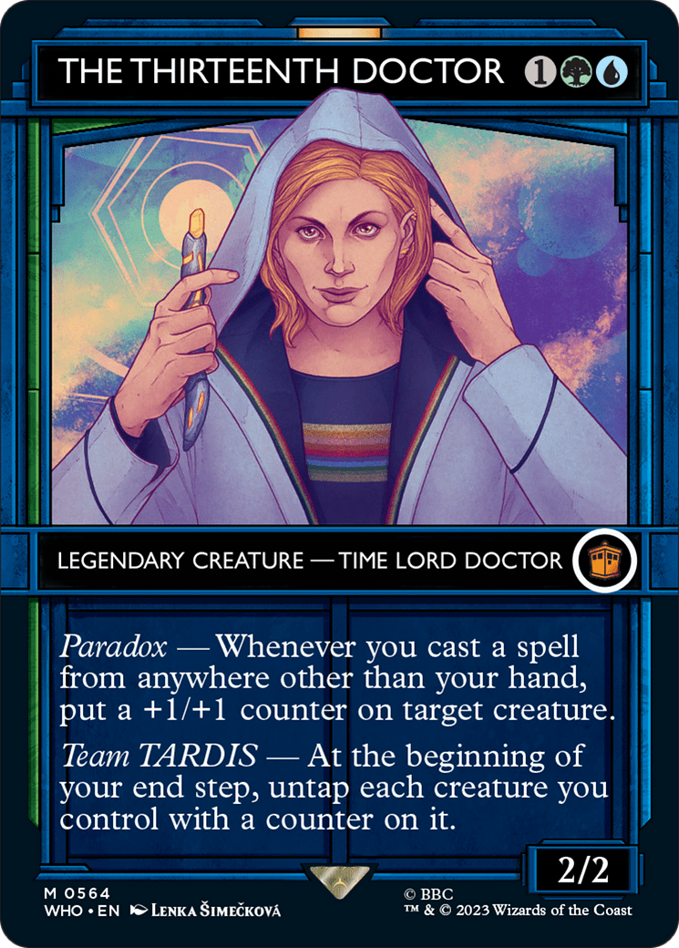 The Thirteenth Doctor (Showcase) [Doctor Who] MTG Single Magic: The Gathering  | Multizone: Comics And Games