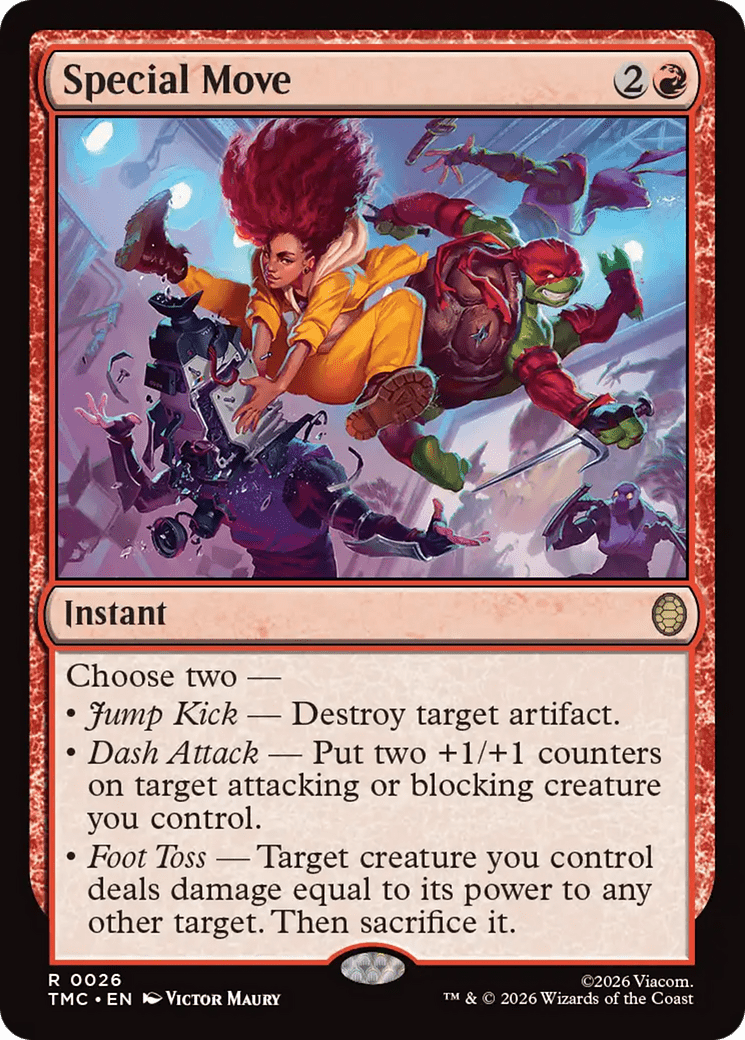 Special Move [Teenage Mutant Ninja Turtles Commander] MTG Single Magic: The Gathering  | Multizone: Comics And Games