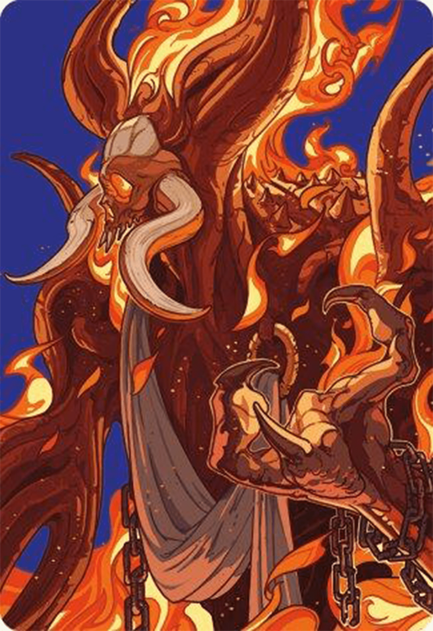 Phlage, Titan of Fire's Fury Art Card [Modern Horizons 3 Art Series] MTG Single Magic: The Gathering  | Multizone: Comics And Games