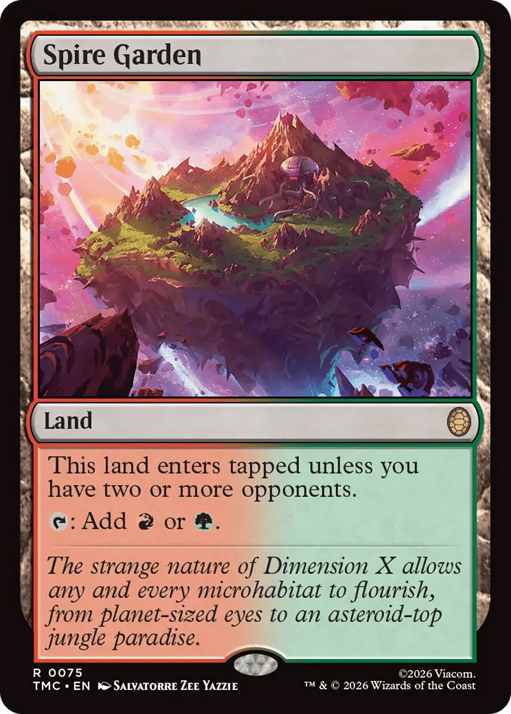 Spire Garden [Teenage Mutant Ninja Turtles Commander] MTG Single Magic: The Gathering  | Multizone: Comics And Games