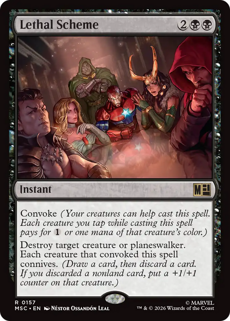 Lethal Scheme (Surge Foil) [Marvel Super Heroes Commander] | Multizone: Comics And Games