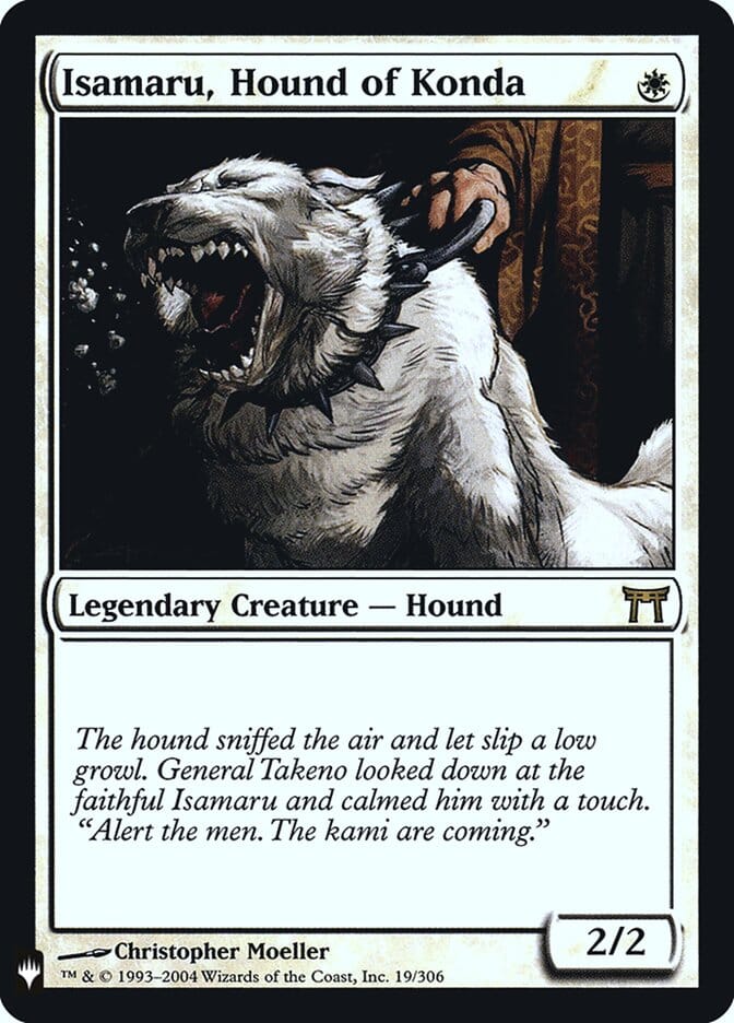 Isamaru, Hound of Konda [Mystery Booster] MTG Single Magic: The Gathering  | Multizone: Comics And Games