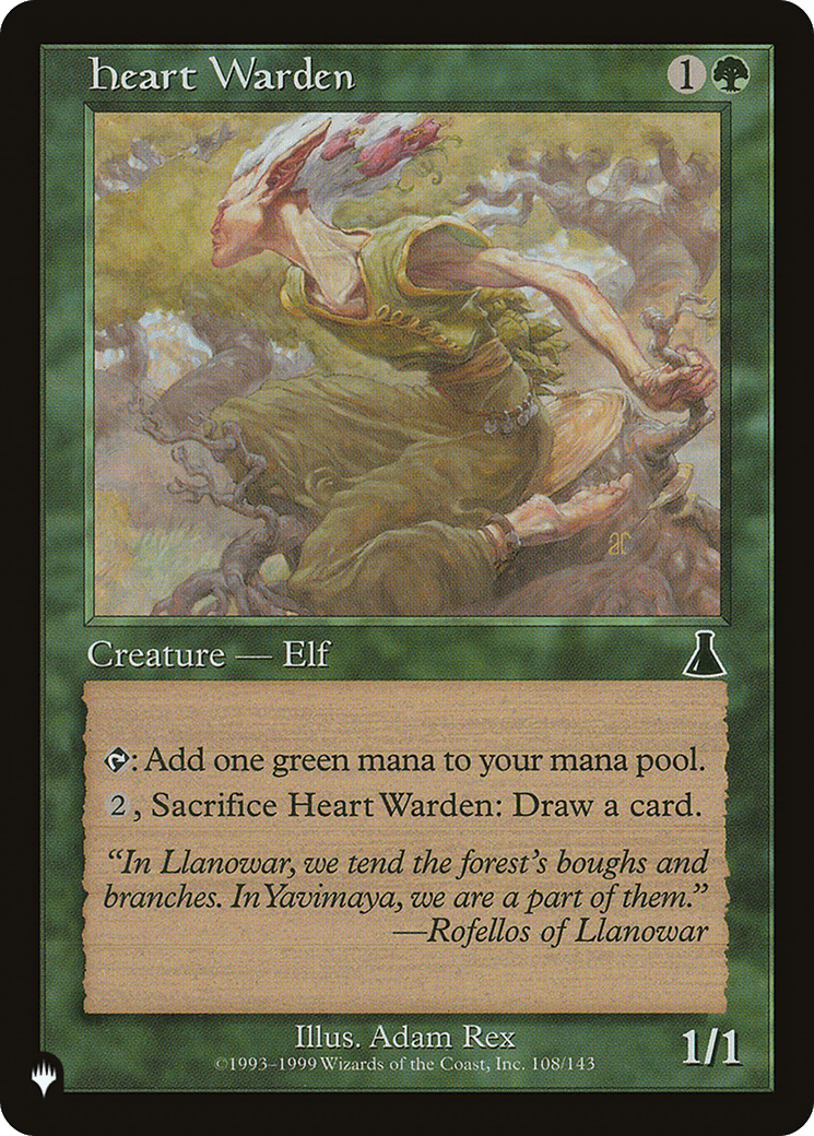 Heart Warden [The List] MTG Single Magic: The Gathering  | Multizone: Comics And Games