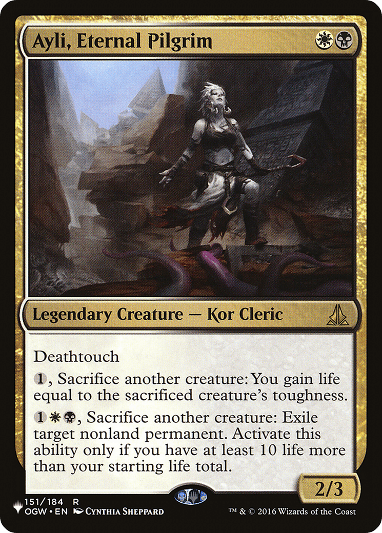 Ayli, Eternal Pilgrim [The List] MTG Single Magic: The Gathering  | Multizone: Comics And Games