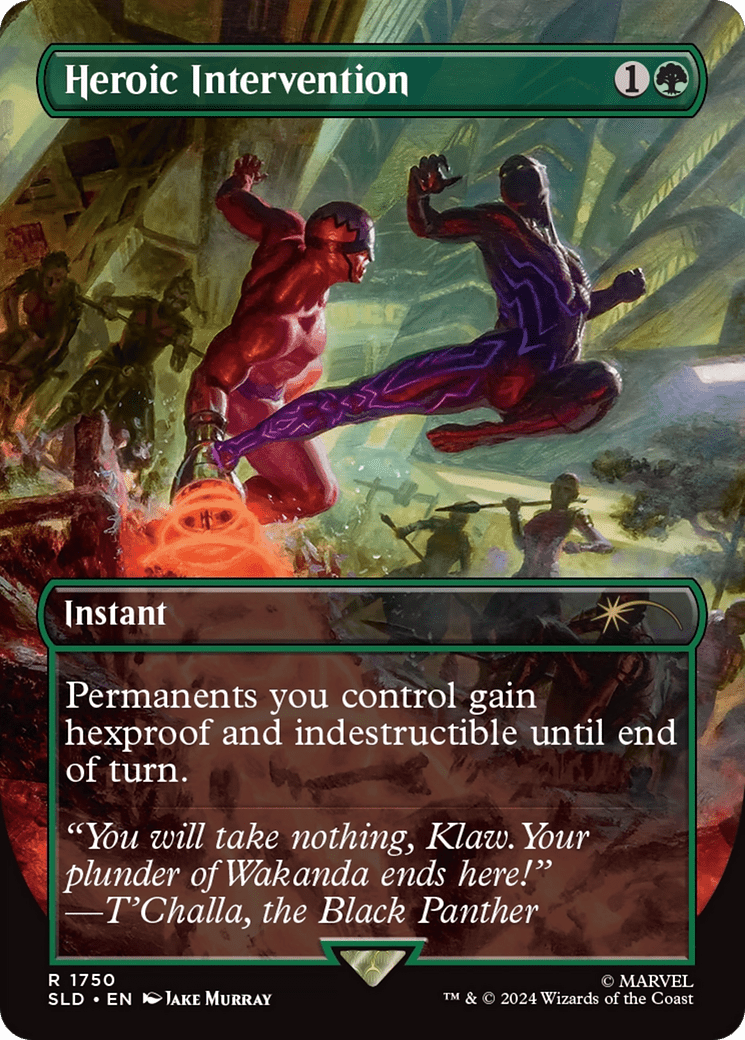 Heroic Intervention [Secret Lair Drop Series] MTG Single Magic: The Gathering  | Multizone: Comics And Games