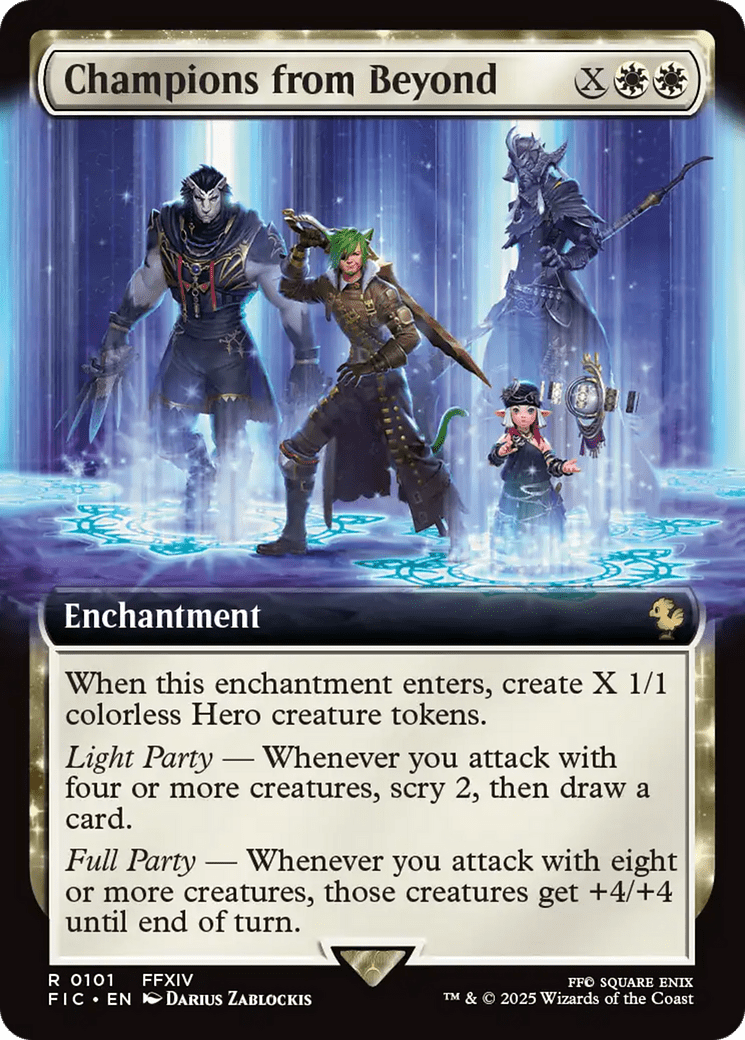 Champions from Beyond (Extended Art) [FINAL FANTASY Commander] MTG Single Magic: The Gathering  | Multizone: Comics And Games