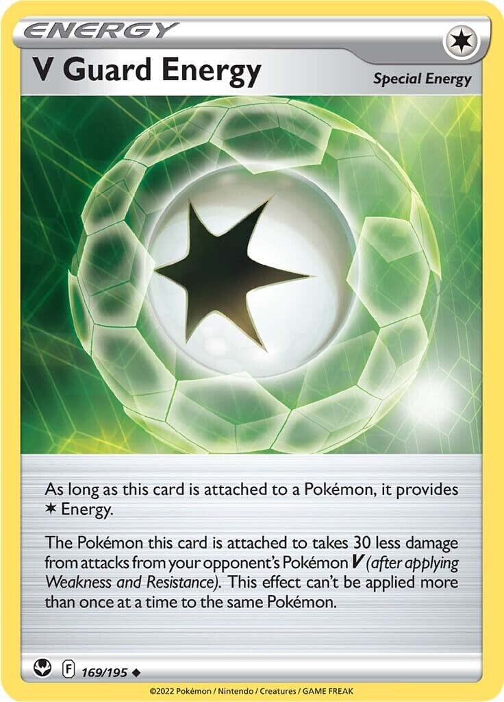 V Guard Energy (169/195) [Sword & Shield: Silver Tempest] Pokemon Single Pokémon  | Multizone: Comics And Games