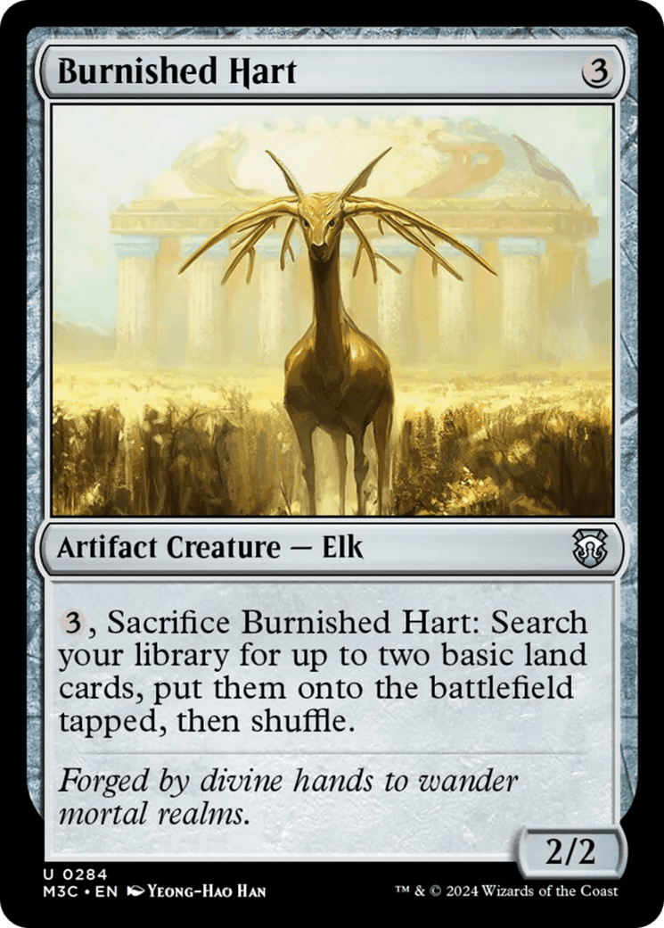 Burnished Hart [Modern Horizons 3 Commander] MTG Single Magic: The Gathering  | Multizone: Comics And Games