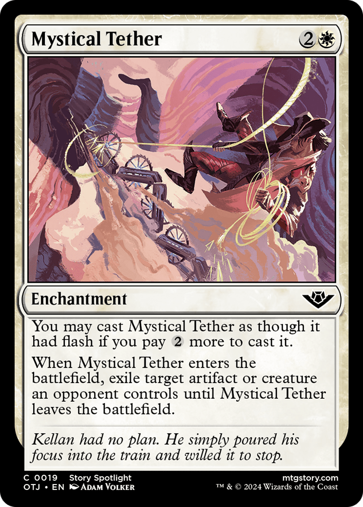 Mystical Tether [Outlaws of Thunder Junction] MTG Single Magic: The Gathering  | Multizone: Comics And Games