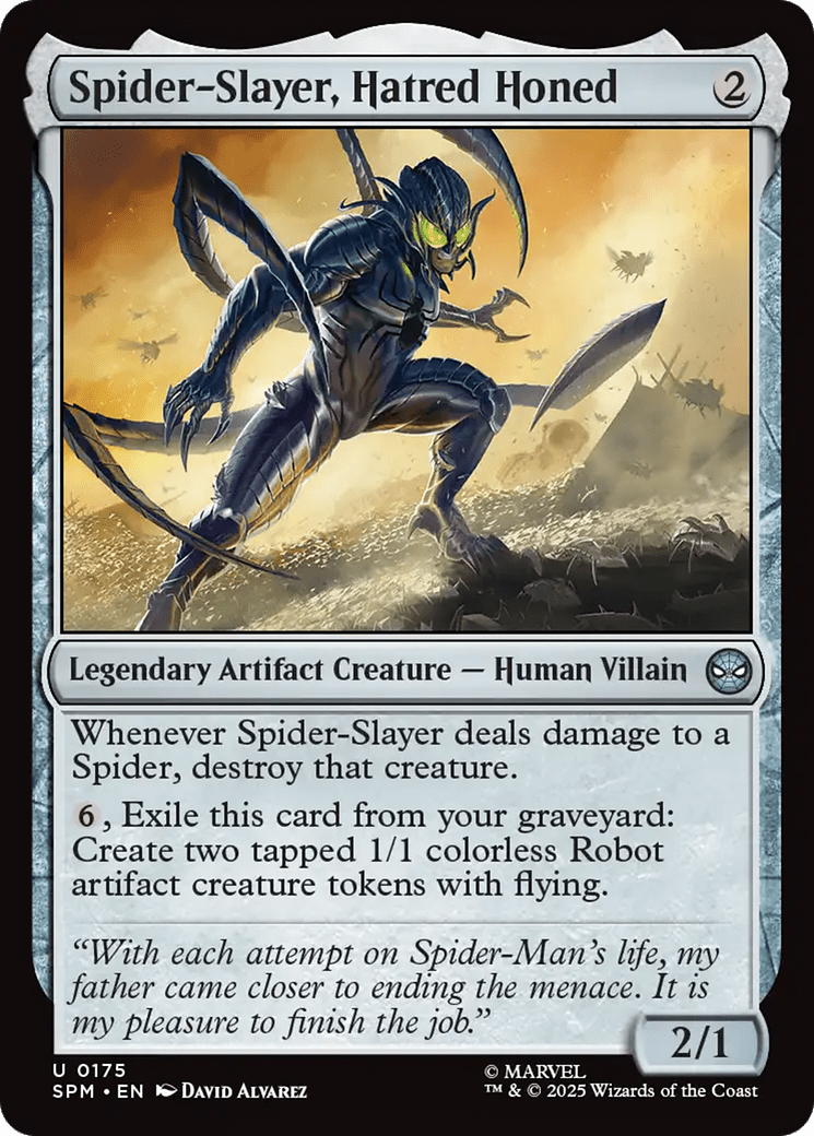 Spider-Slayer, Hatred Honed [Marvel's Spider-Man] MTG Single Magic: The Gathering  | Multizone: Comics And Games