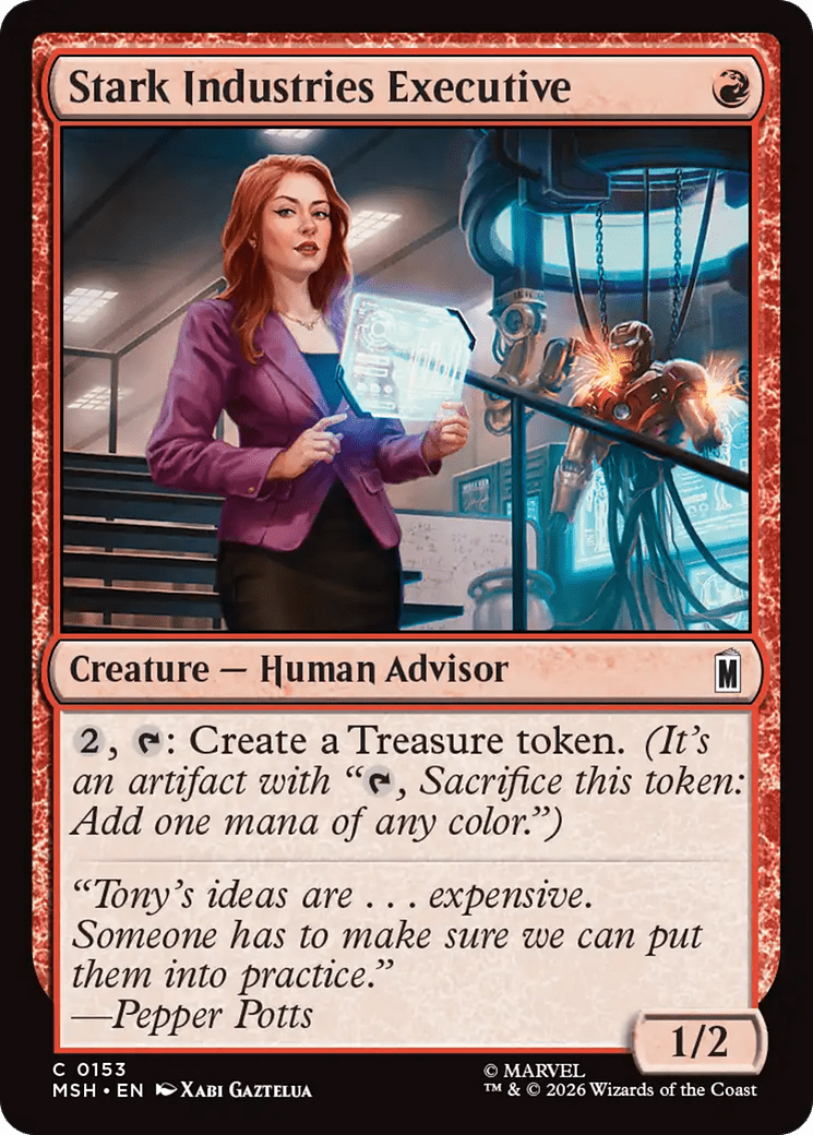 Stark Industries Executive [Marvel Super Heroes] MTG Single Magic: The Gathering  | Multizone: Comics And Games
