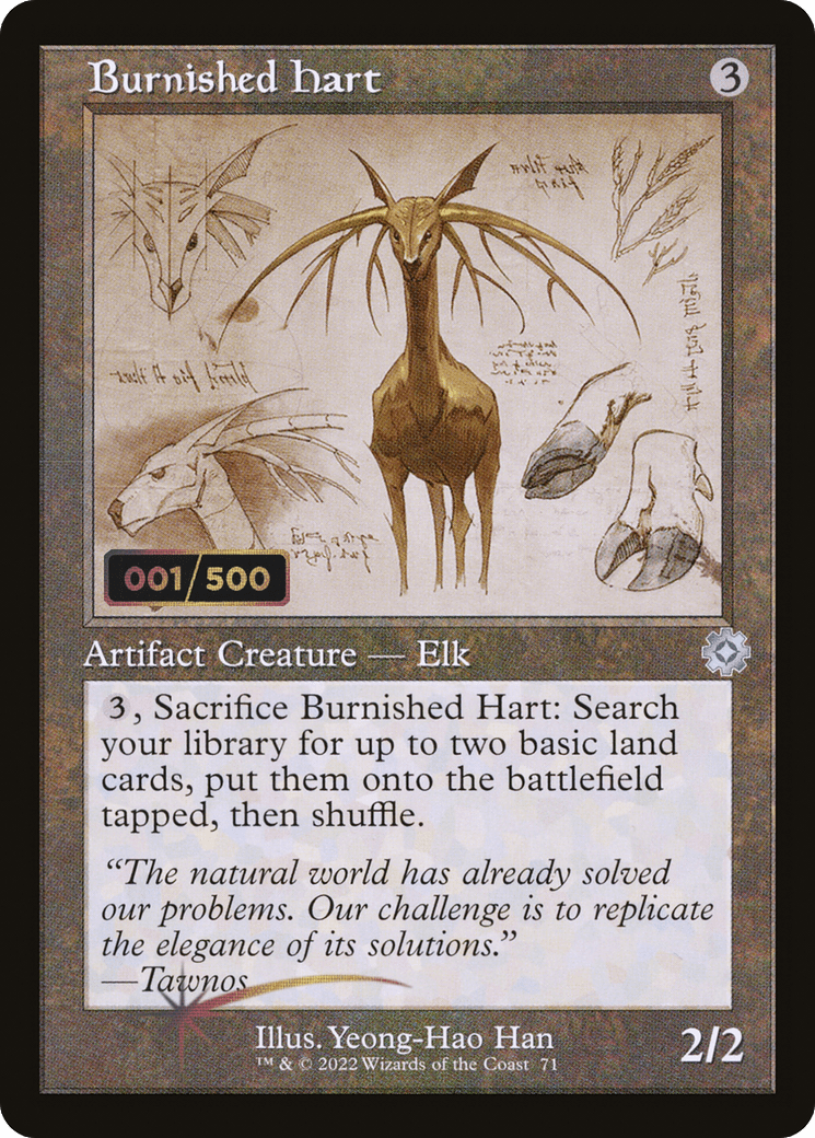 Burnished Hart (Rainbow Foil) [Secret Lair Drop Series] MTG Single Magic: The Gathering  | Multizone: Comics And Games