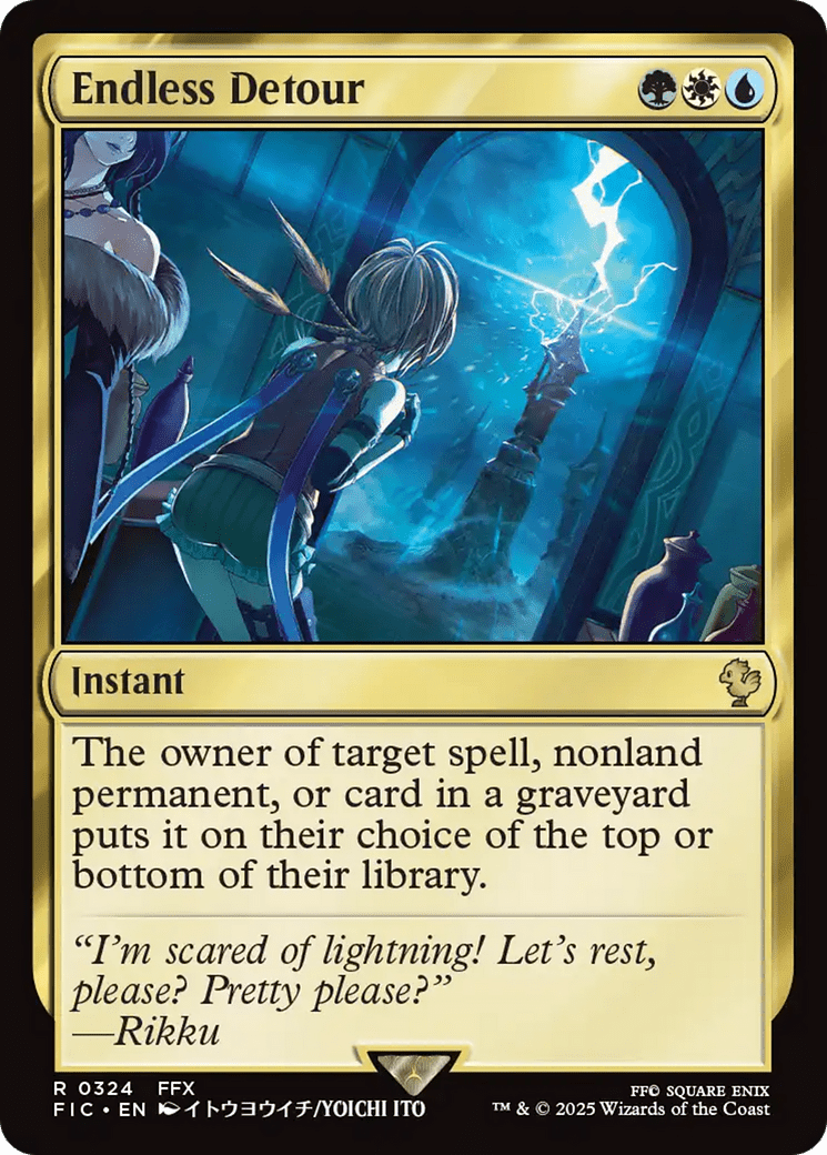 Endless Detour [FINAL FANTASY Commander] MTG Single Magic: The Gathering  | Multizone: Comics And Games