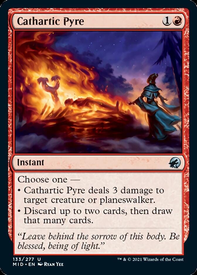 Cathartic Pyre [Innistrad: Midnight Hunt] MTG Single Magic: The Gathering  | Multizone: Comics And Games