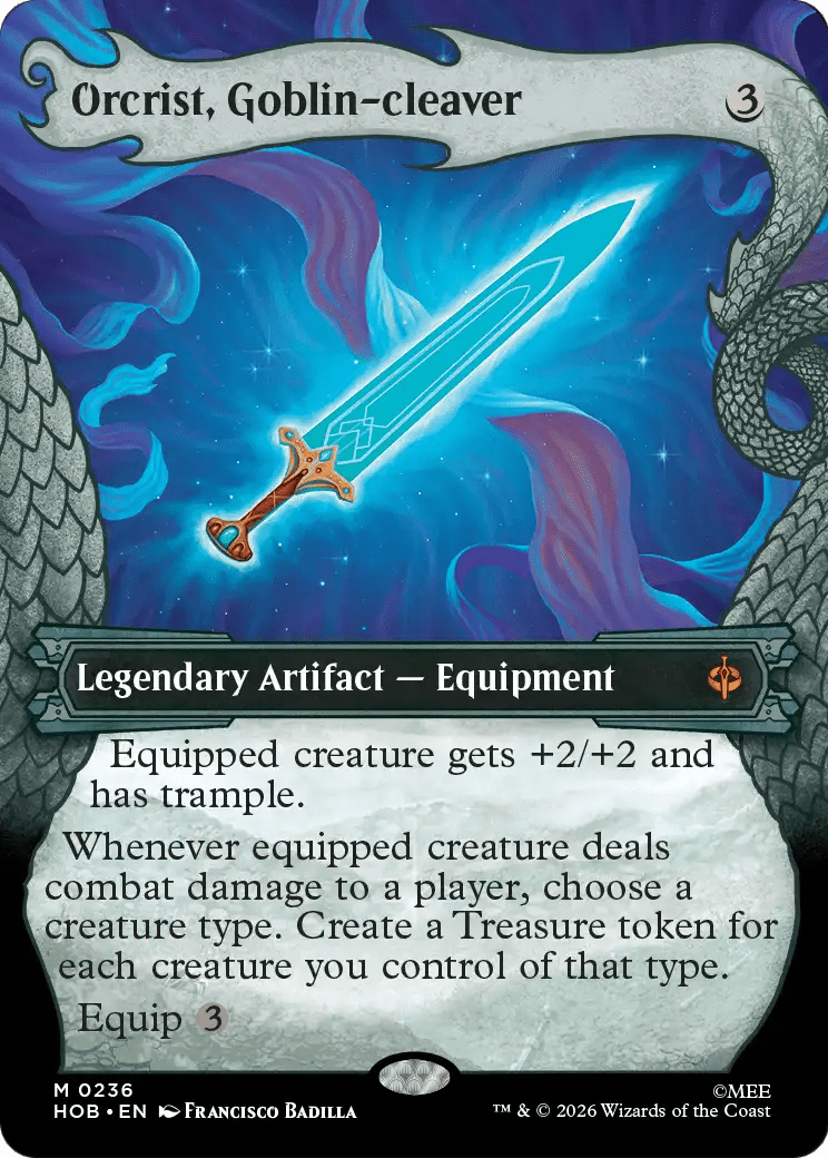 Orcrist, Goblin-cleaver (Showcase) [The Hobbit] MTG Single Magic: The Gathering  | Multizone: Comics And Games