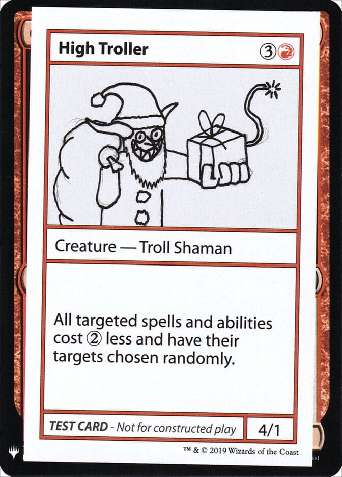 High Troller [Mystery Booster Playtest Cards] MTG Single Magic: The Gathering  | Multizone: Comics And Games
