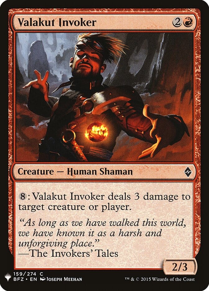 Valakut Invoker [Mystery Booster] MTG Single Magic: The Gathering  | Multizone: Comics And Games