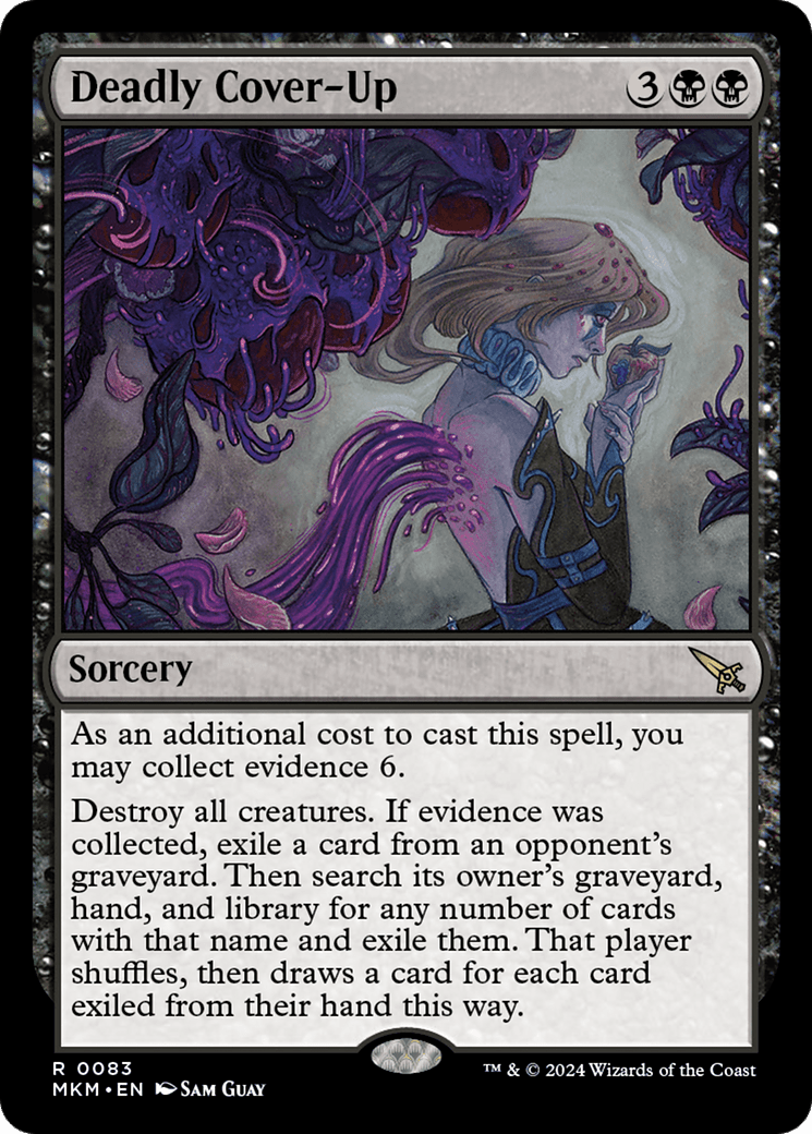 Deadly Cover-Up [Murders at Karlov Manor] MTG Single Magic: The Gathering  | Multizone: Comics And Games