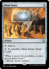 Mind Stone [Phyrexia: All Will Be One Commander] MTG Single Magic: The Gathering  | Multizone: Comics And Games