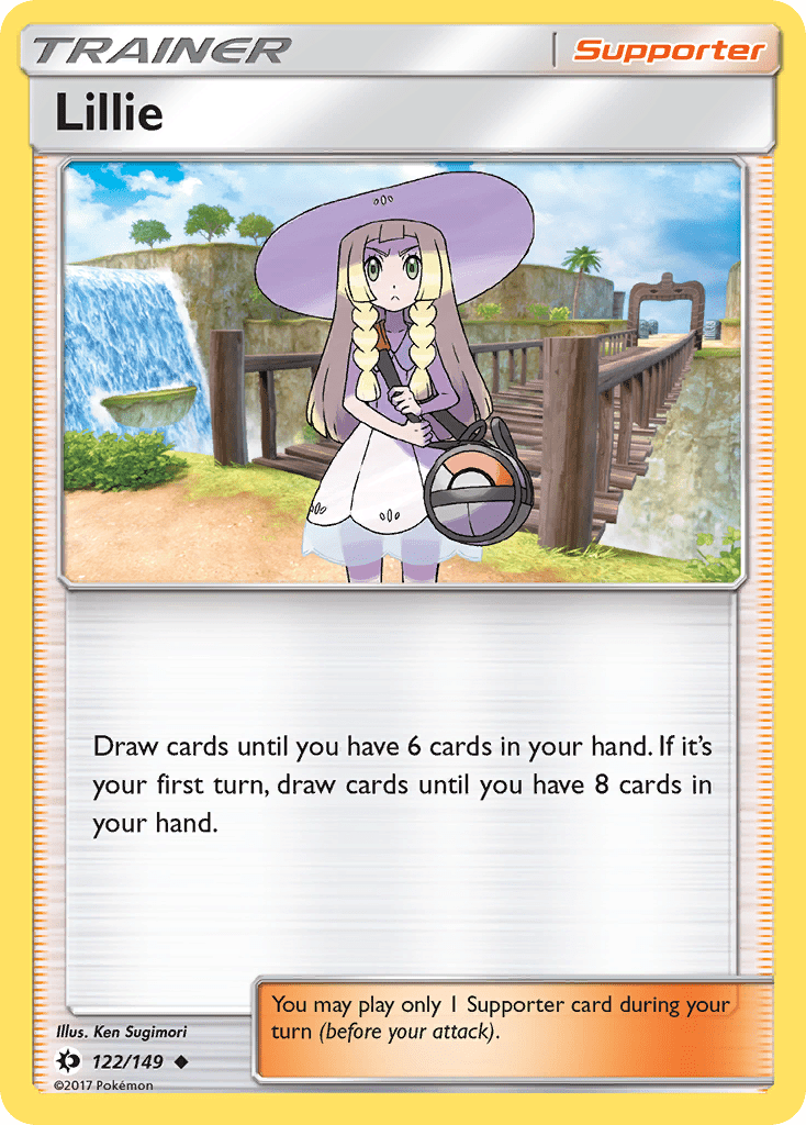Lillie (122/149) [Sun & Moon: Base Set] Pokemon Single Pokémon  | Multizone: Comics And Games
