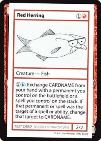 Red Herring (2021 Edition) [Mystery Booster Playtest Cards] MTG Single Magic: The Gathering  | Multizone: Comics And Games
