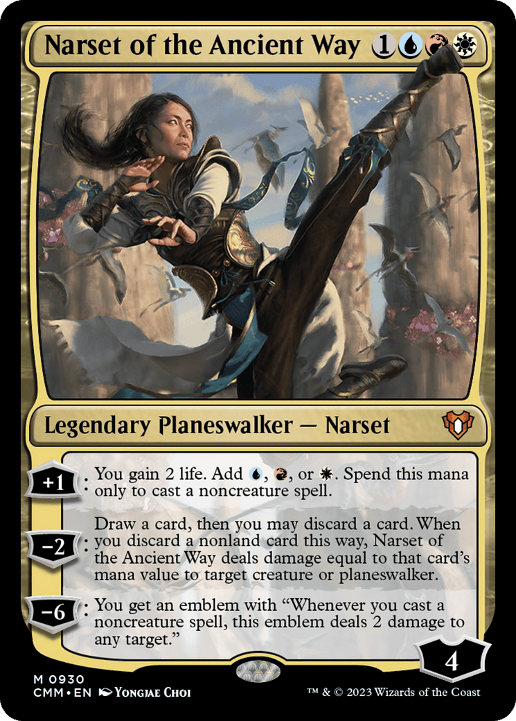 Narset of the Ancient Way [Commander Masters] MTG Single Magic: The Gathering  | Multizone: Comics And Games