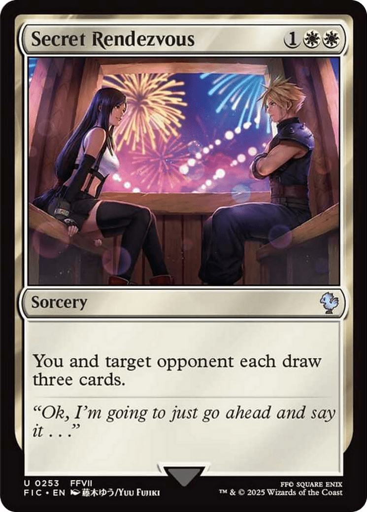 Secret Rendezvous (0253) [FINAL FANTASY Commander] MTG Single Magic: The Gathering  | Multizone: Comics And Games