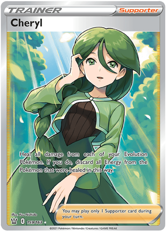 Cheryl (159/163) [Sword & Shield: Battle Styles] Pokemon Single Pokémon  | Multizone: Comics And Games