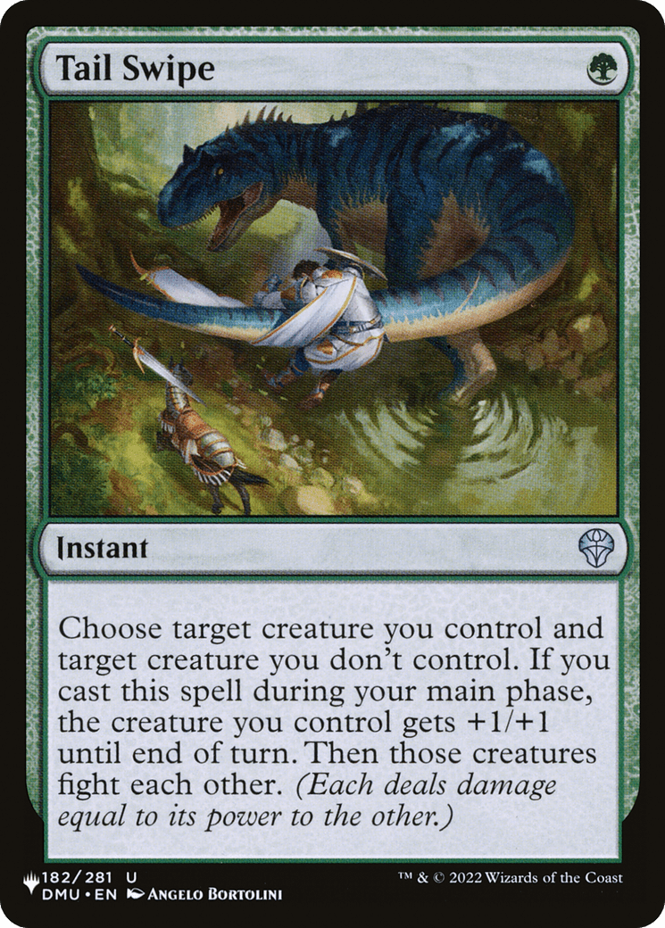 Tail Swipe [The List] MTG Single Magic: The Gathering  | Multizone: Comics And Games