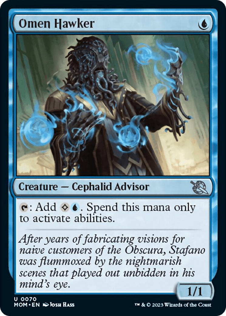 Omen Hawker [March of the Machine] MTG Single Magic: The Gathering  | Multizone: Comics And Games