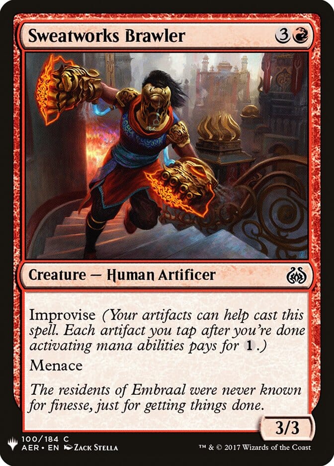 Sweatworks Brawler [Mystery Booster] MTG Single Magic: The Gathering  | Multizone: Comics And Games