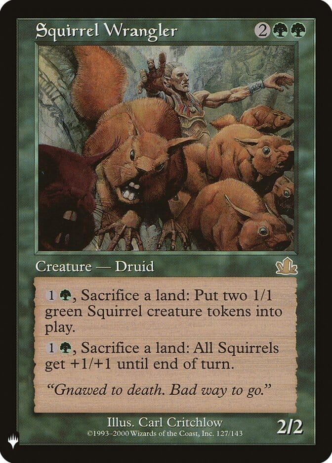 Squirrel Wrangler [The List] MTG Single Magic: The Gathering  | Multizone: Comics And Games