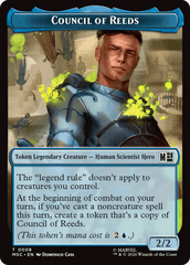 Council of Reeds (008) // Merfolk (006) Double-Sided Token [Marvel Super Heroes Commander Tokens] MTG Single Magic: The Gathering  | Multizone: Comics And Games
