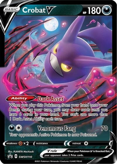 Crobat V (SWSH110) [Sword & Shield: Black Star Promos] Pokemon Single Pokémon  | Multizone: Comics And Games