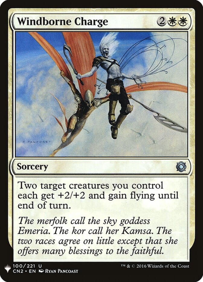 Windborne Charge [Mystery Booster] MTG Single Magic: The Gathering  | Multizone: Comics And Games