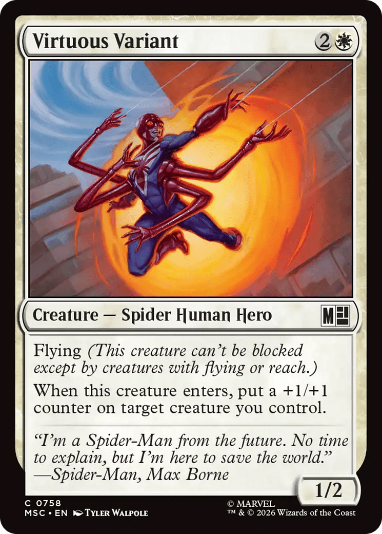 Virtuous Variant [Marvel Super Heroes Commander] MTG Single Magic: The Gathering  | Multizone: Comics And Games