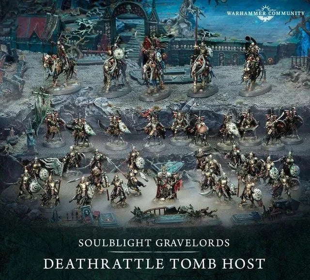 Spearhead: Soulblight Gravelords: Deathrattle Tomb Host (Pre-order 27/09/2025) Warhammer AOS Games Workshop  | Multizone: Comics And Games