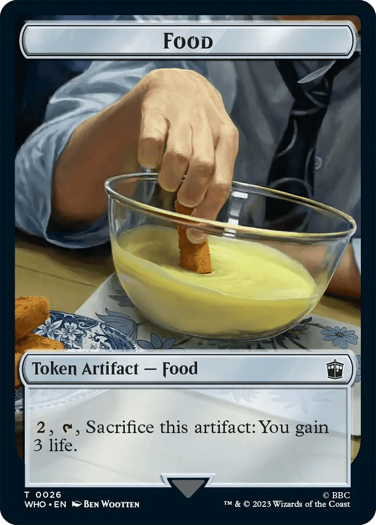 Food Token [Doctor Who Tokens] MTG Single Magic: The Gathering  | Multizone: Comics And Games