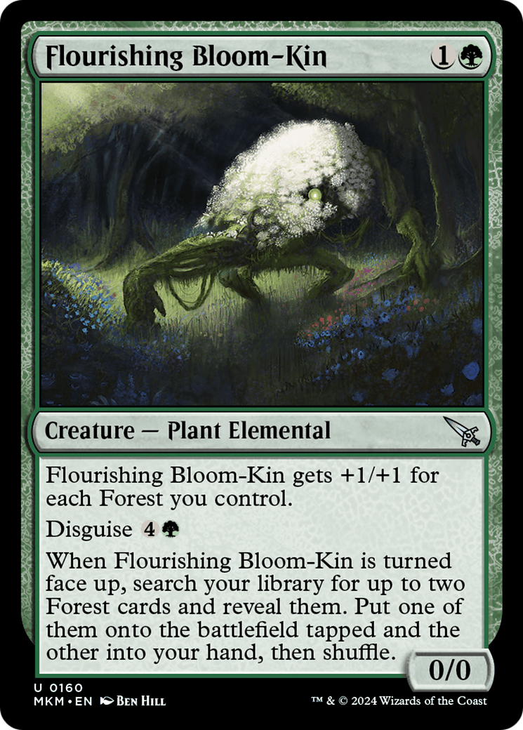 Flourishing Bloom-Kin [Murders at Karlov Manor] MTG Single Magic: The Gathering  | Multizone: Comics And Games