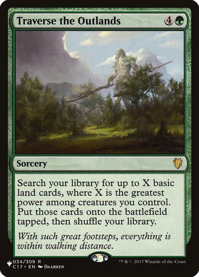 Traverse the Outlands [The List] MTG Single Magic: The Gathering  | Multizone: Comics And Games