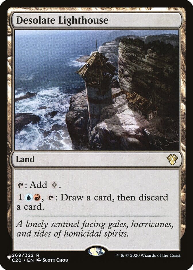 Desolate Lighthouse [Secret Lair: Heads I Win, Tails You Lose] MTG Single Magic: The Gathering  | Multizone: Comics And Games