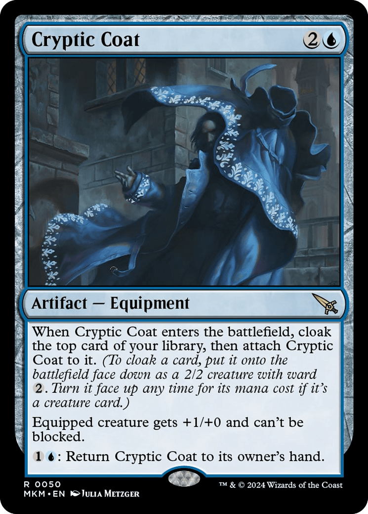 Cryptic Coat [Murders at Karlov Manor] MTG Single Magic: The Gathering  | Multizone: Comics And Games