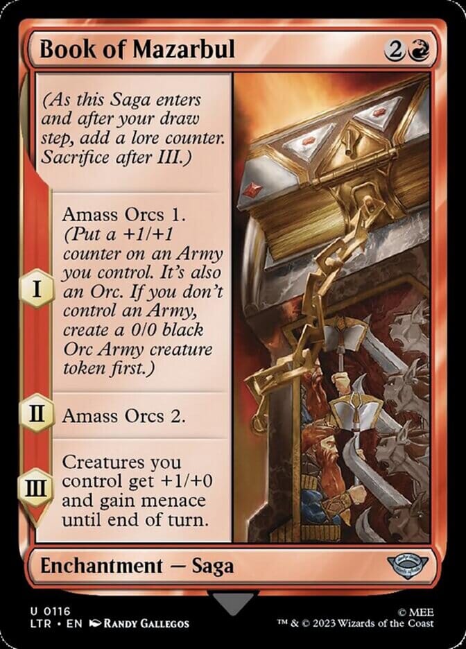 Book of Mazarbul [The Lord of the Rings: Tales of Middle-Earth] MTG Single Magic: The Gathering  | Multizone: Comics And Games
