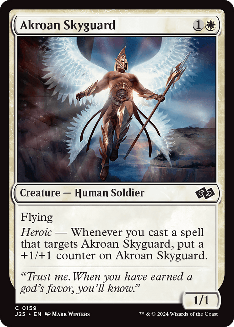 Akroan Skyguard [Foundations Jumpstart] MTG Single Magic: The Gathering  | Multizone: Comics And Games