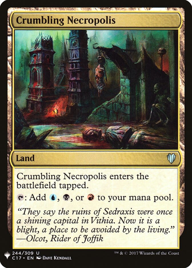 Crumbling Necropolis [Mystery Booster] MTG Single Magic: The Gathering  | Multizone: Comics And Games