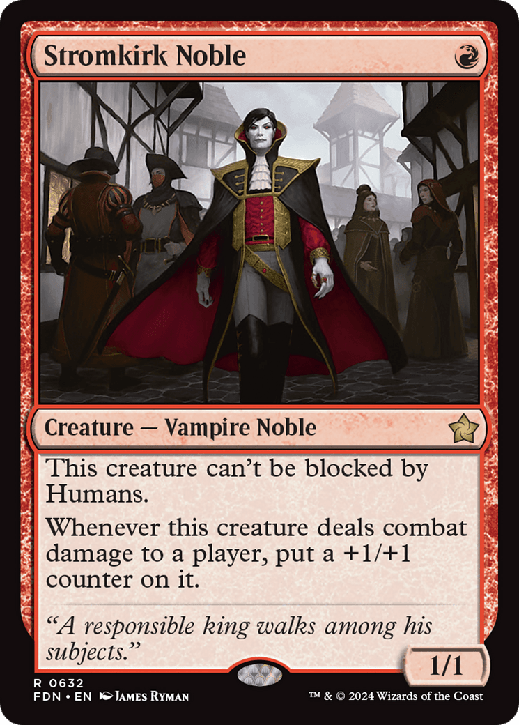 Stromkirk Noble [Foundations] MTG Single Magic: The Gathering  | Multizone: Comics And Games