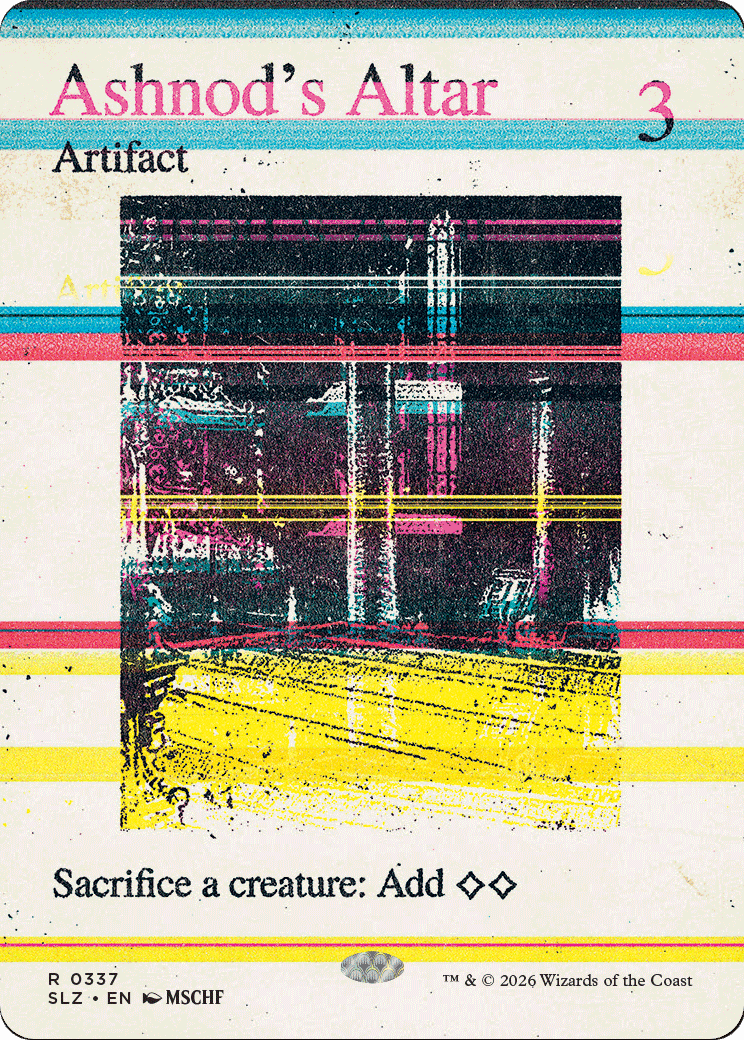 Ashnod's Altar (0337) [Secret Lair x MSCHF: The Zeta Set] MTG Single Magic: The Gathering  | Multizone: Comics And Games